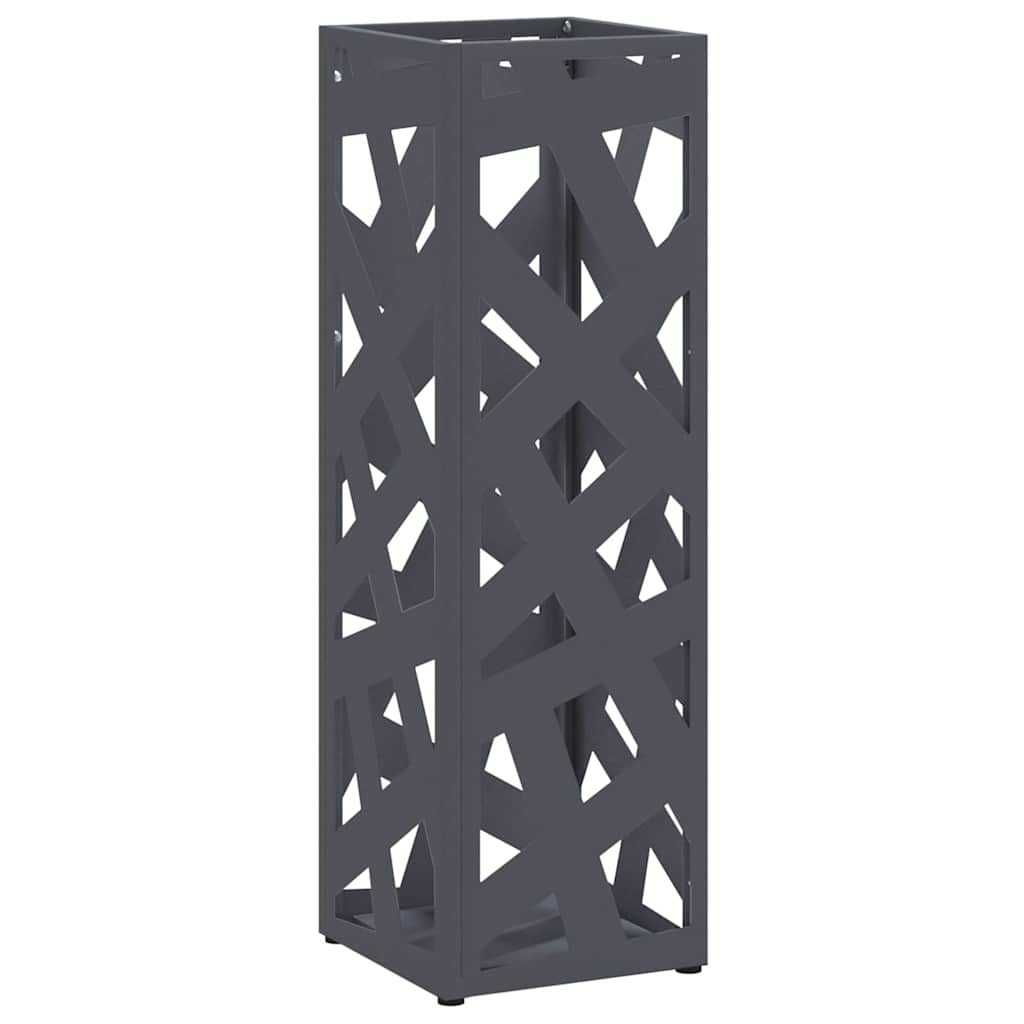 Stand per Ombrelli da Pioggia Antracite 15,5 x 15,5 x 49 cm