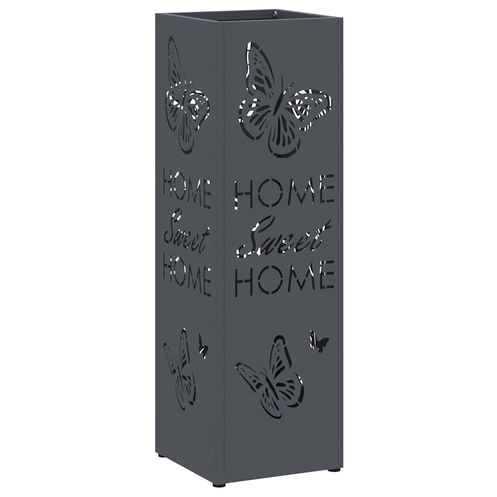 Stand per Ombrelli da Pioggia Antracite 15,5 x 15,5 x 49 cm