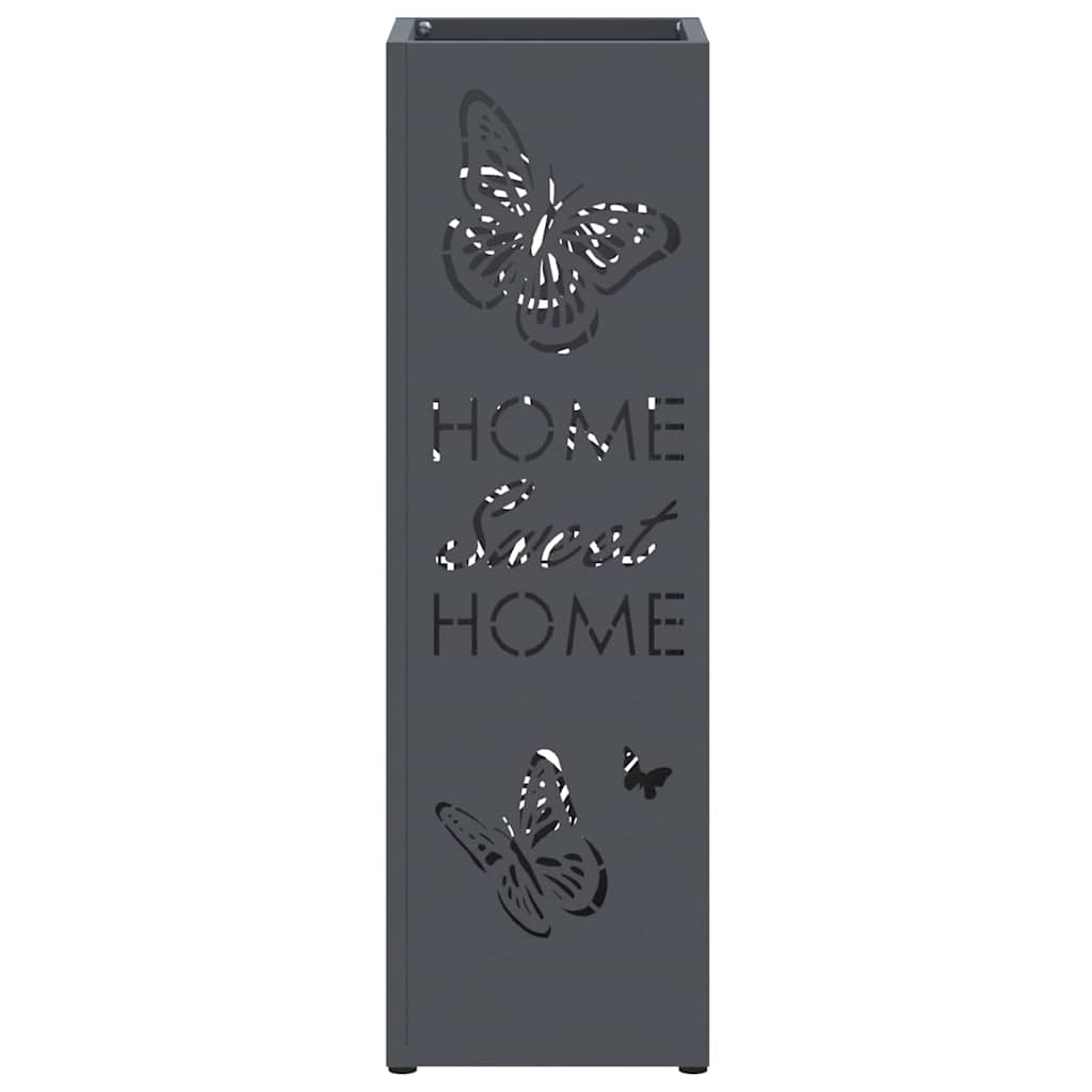 Stand per Ombrelli da Pioggia Antracite 15,5 x 15,5 x 49 cm