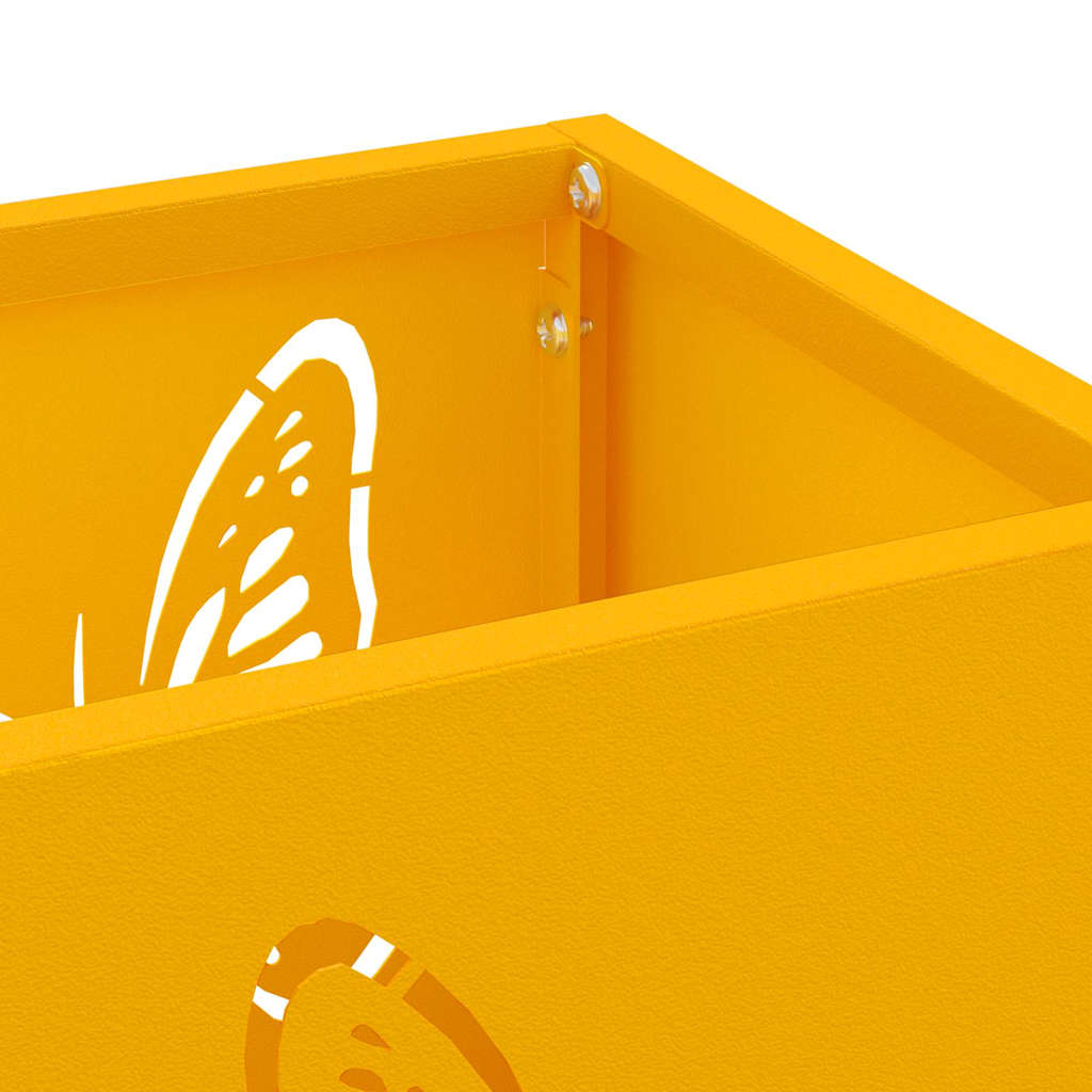 Stand per Ombrelli da Pioggia Senape 15,5 x 15,5 x 49 cm