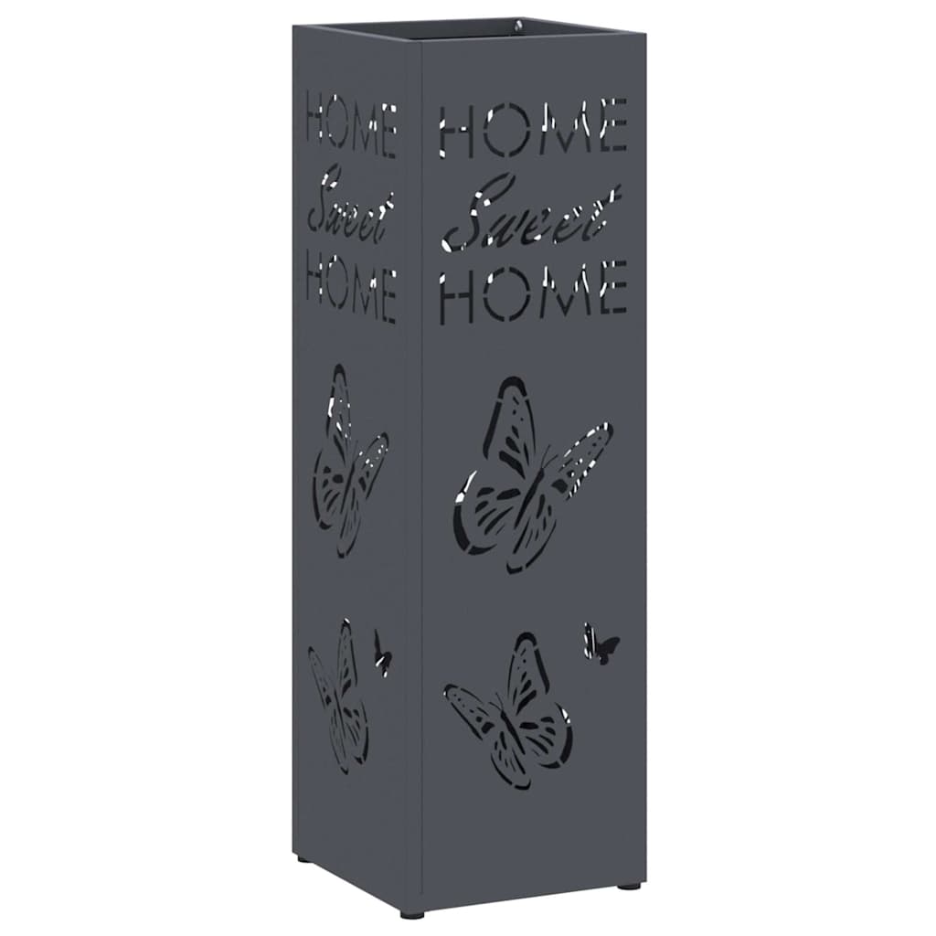 Stand per Ombrelli da Pioggia Antracite 15,5 x 15,5 x 49 cm