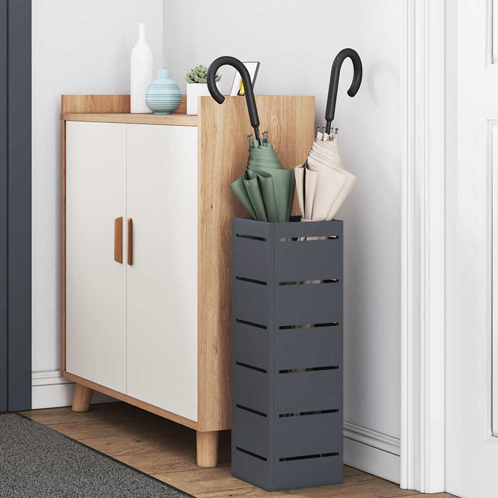 Stand per Ombrelli da Pioggia Antracite 15,5 x 15,5 x 49 cm