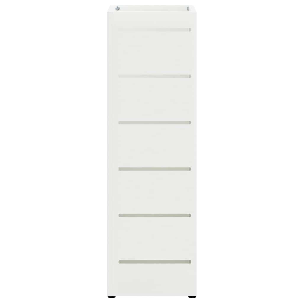 Stand per Ombrelli da Pioggia Bianco 15,5 x 15,5 x 49 cm