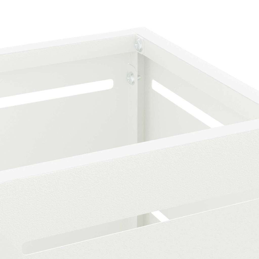 Stand per Ombrelli da Pioggia Bianco 15,5 x 15,5 x 49 cm