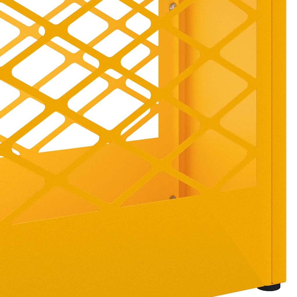 Stand per Ombrelli da Pioggia Giallo Senape 28 x 12 x 41 cm