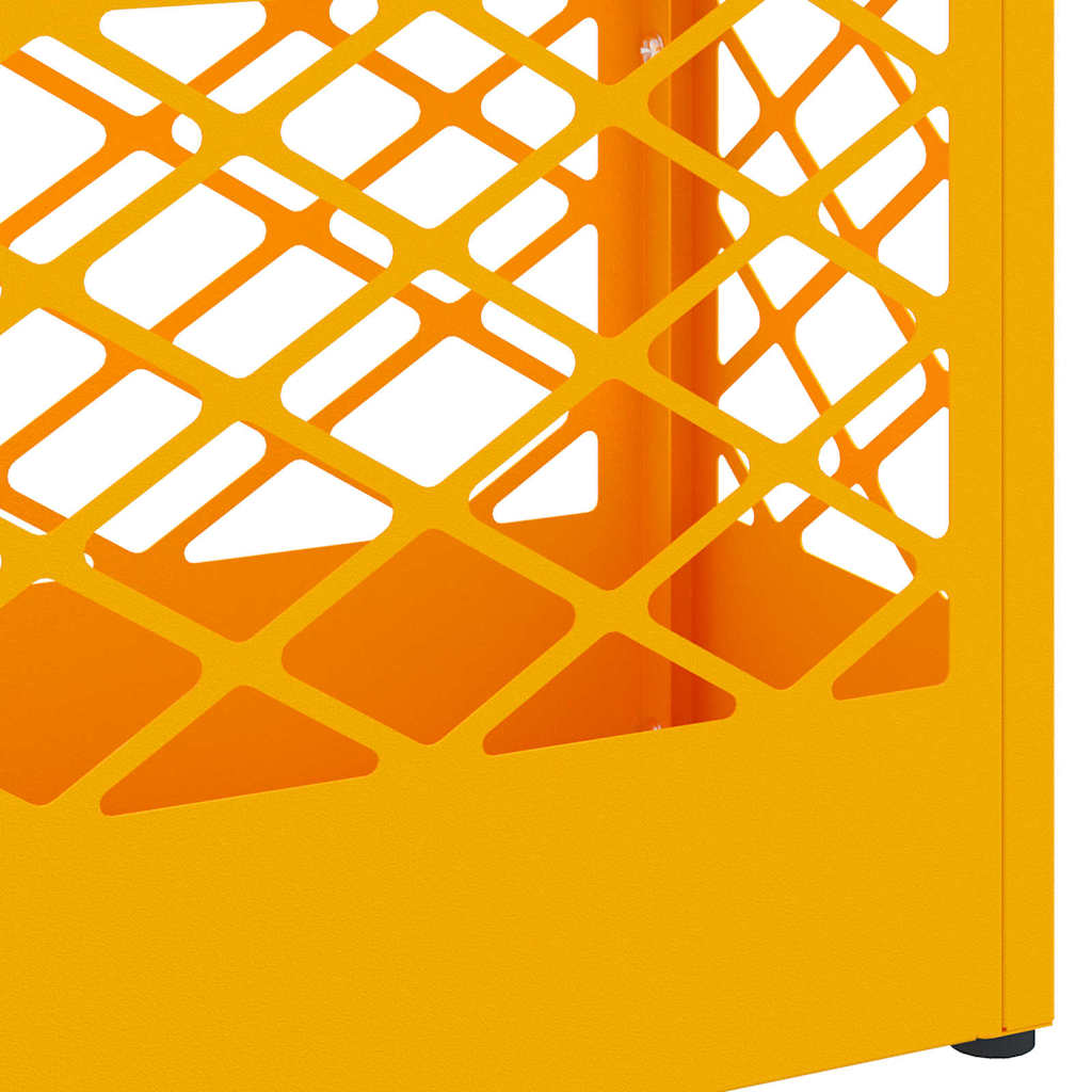 Stand per Ombrelli da Pioggia Giallo Senape 28 x 12 x 41 cm