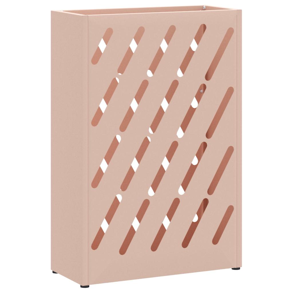 Stand per Ombrelli da Pioggia Rosa 28 x 12 x 41 cm Acciaio