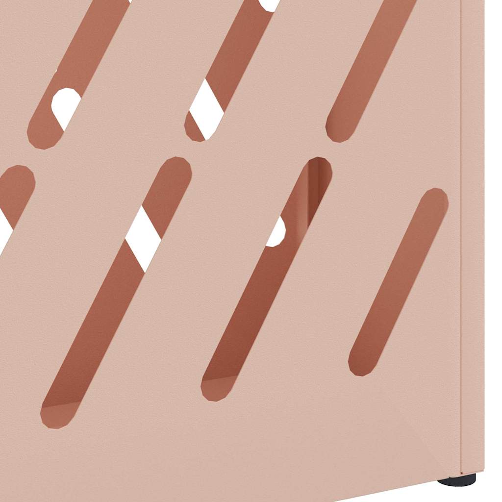 Stand per Ombrelli da Pioggia Rosa 28 x 12 x 41 cm Acciaio