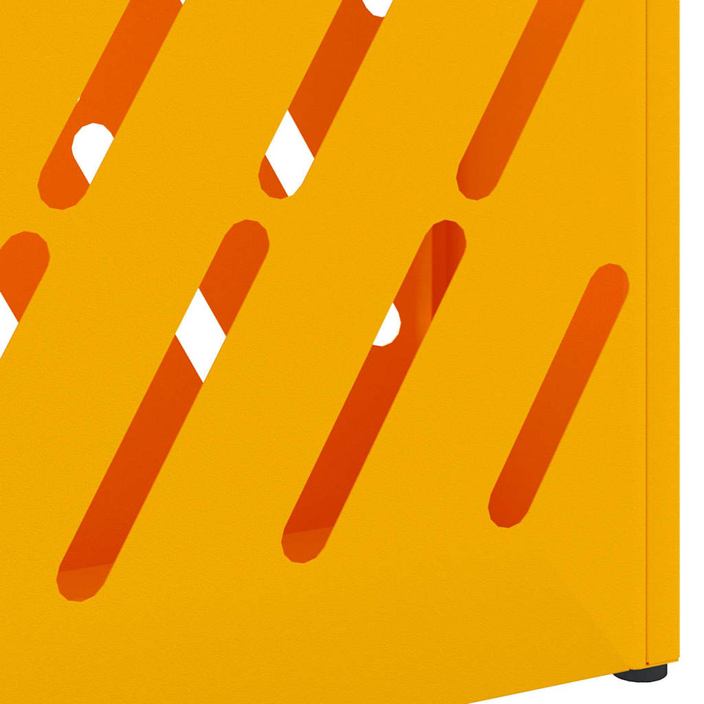 Stand per Ombrelli da Pioggia Giallo Senape 28 x 12 x 41 cm