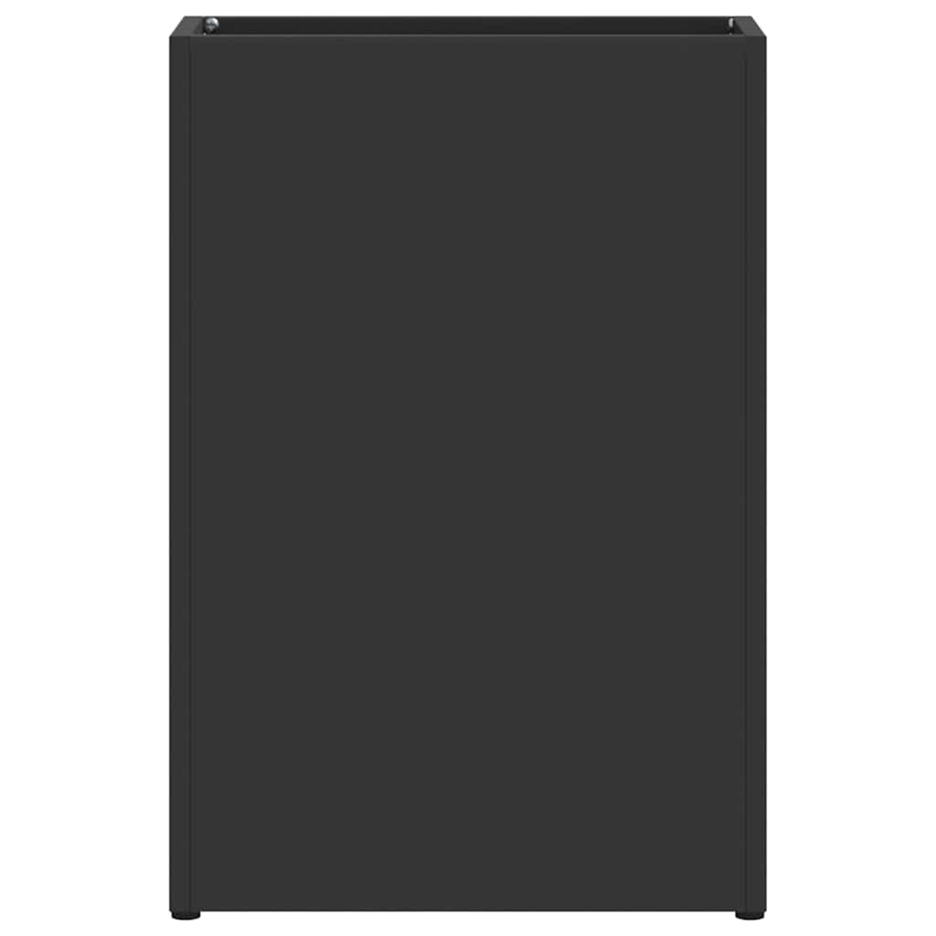 Stand per Ombrelli da Pioggia Nero 28 x 12 x 41 cm Acciaio