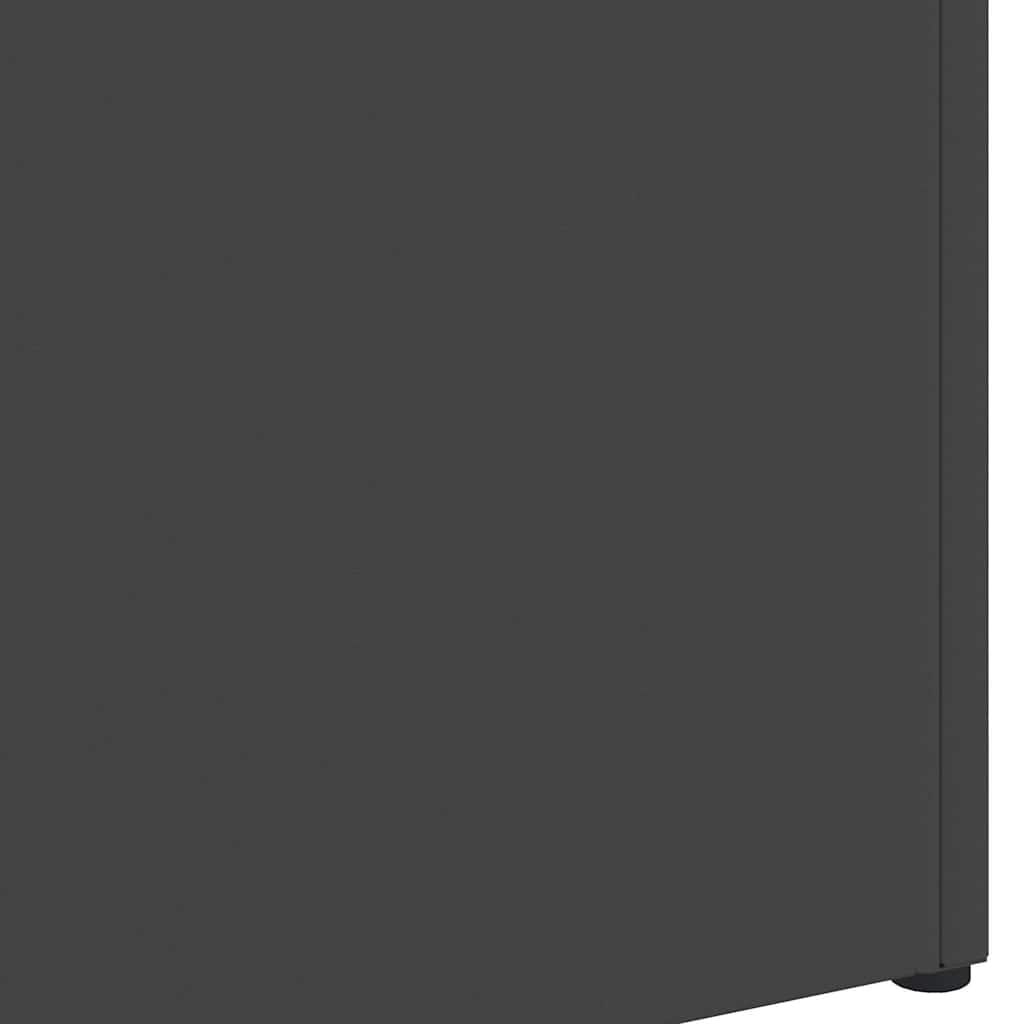 Stand per Ombrelli da Pioggia Nero 28 x 12 x 41 cm Acciaio