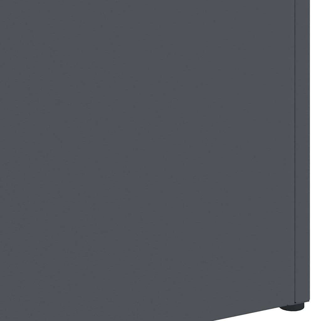 Stand per Ombrelli da Pioggia Antracite 28 x 12 x 41 cm Acciaio