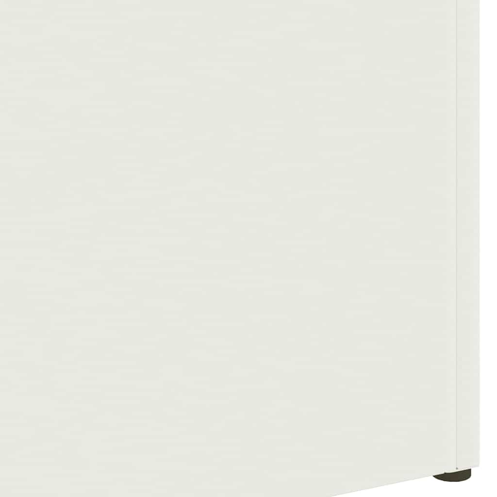 Stand per Ombrelli da Pioggia Bianco 28 x 12 x 41 cm Acciaio