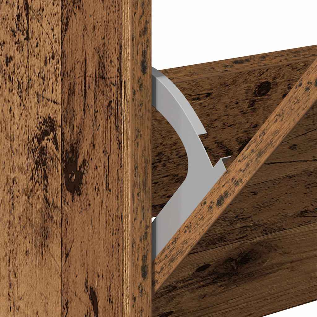 Mobile per scarpe 80 x 21 x 125,5 cm Legno ingegnerizzato