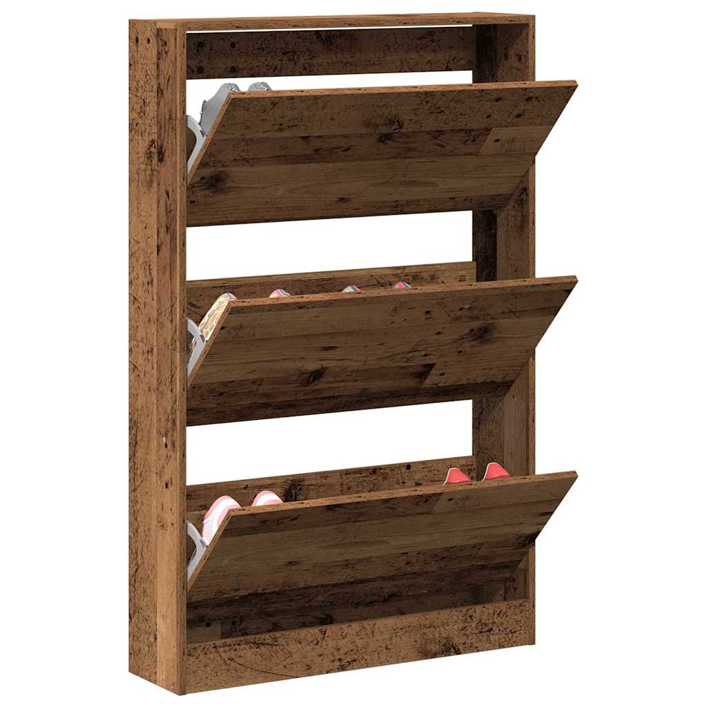 Mobile per scarpe 80 x 21 x 125,5 cm Legno ingegnerizzato