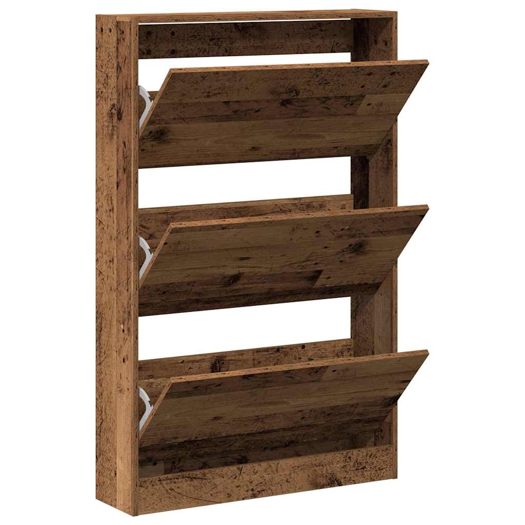 Mobile per scarpe 80 x 21 x 125,5 cm Legno ingegnerizzato