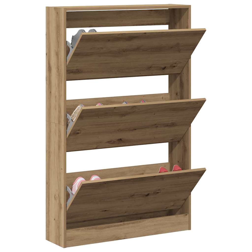 Mobile per scarpe 80 x 21 x 125,5 cm Legno ingegnerizzato