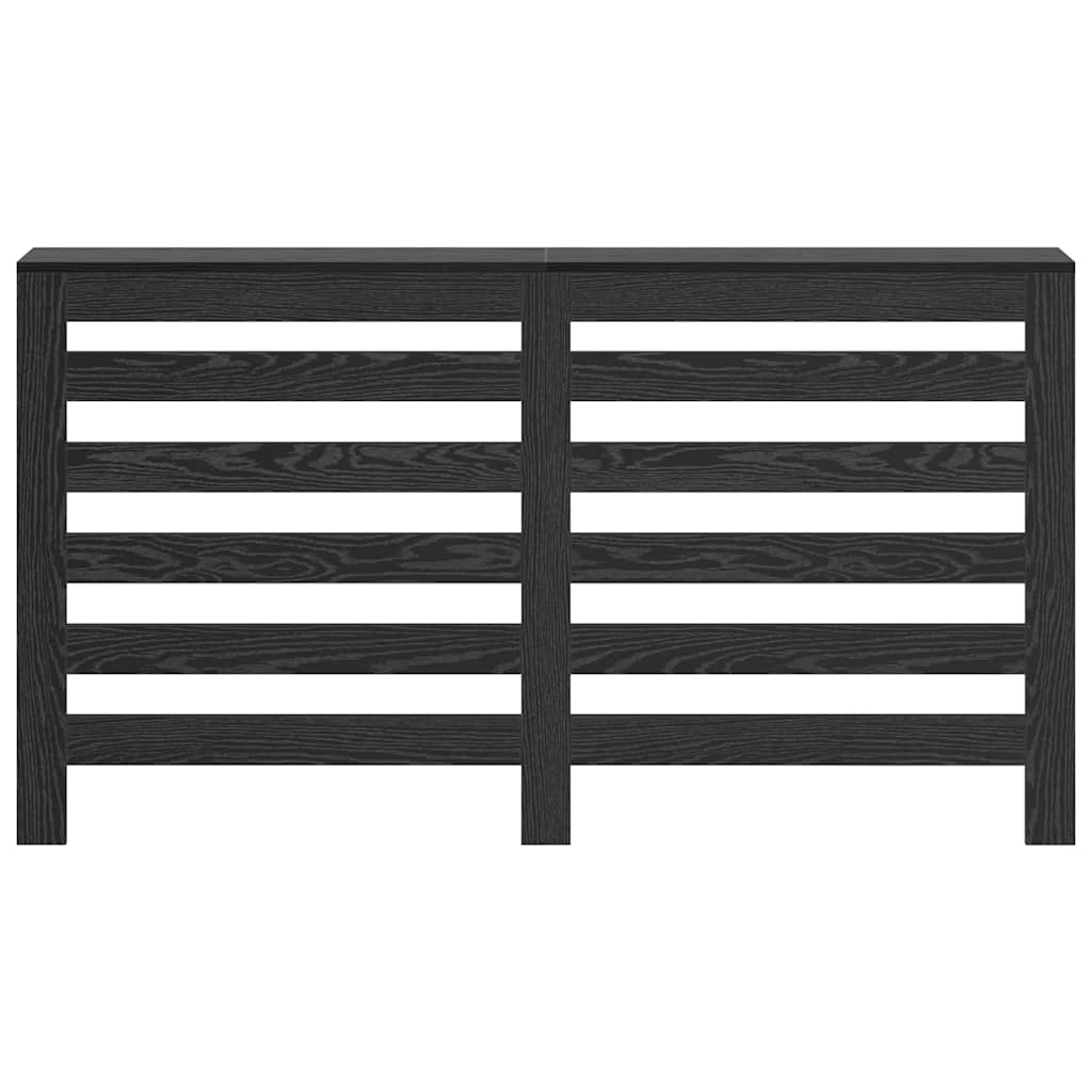 Copertura per radiatori Rovere Nero 149 x 20 x 82 cm