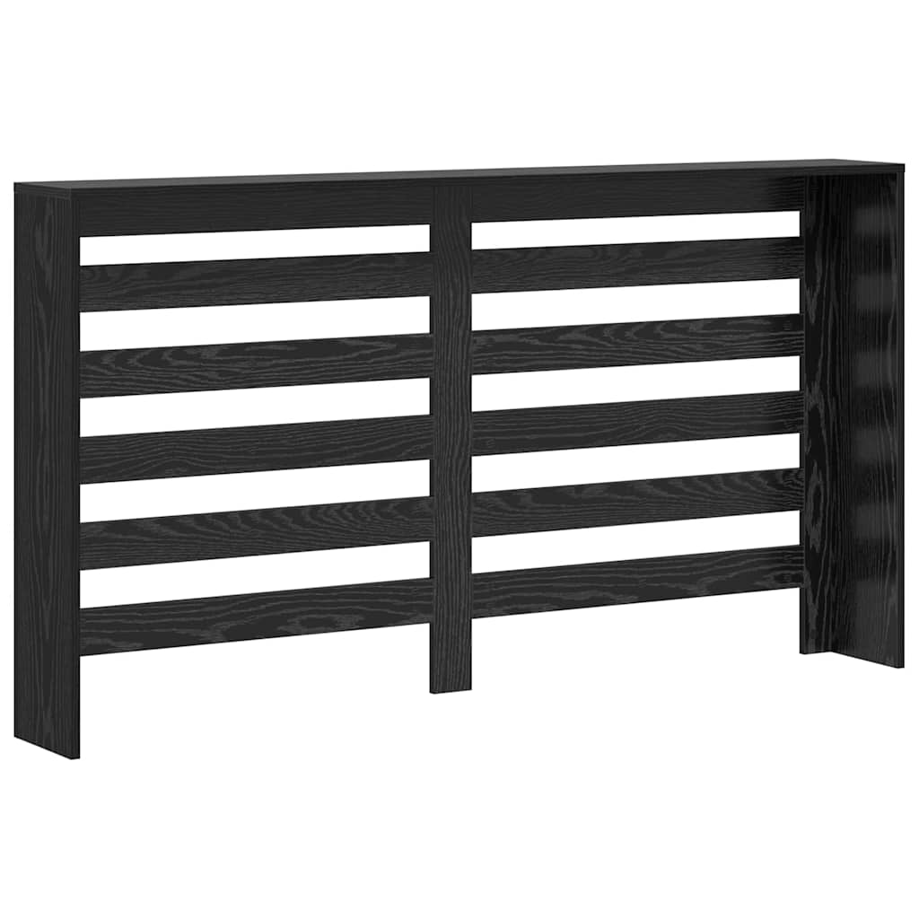 Copertura per radiatori Rovere Nero 149 x 20 x 82 cm