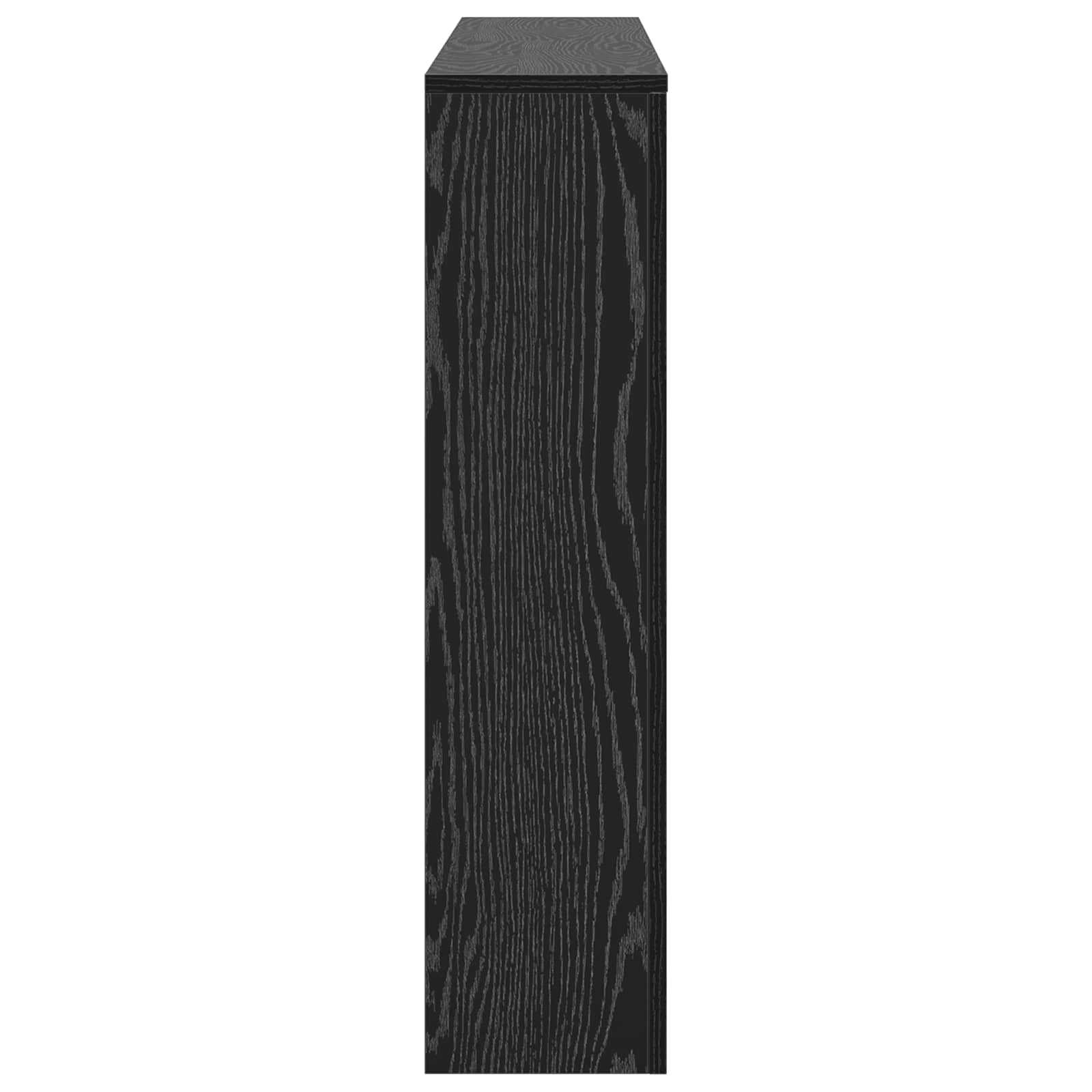 Copertura per radiatori Rovere Nero 149 x 20 x 82 cm