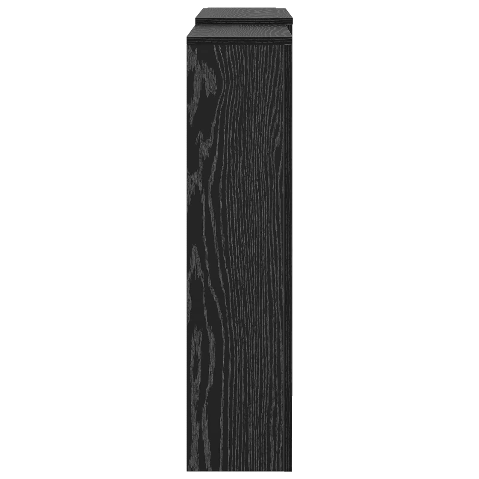 Copertura per radiatori Rovere Nero 205 x 21,5 x 83,5 cm