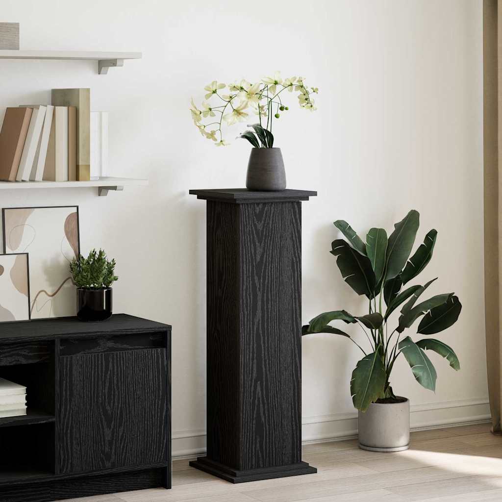 Supporto di esposizione Rovere Nero 31 x 30 x 90 cm