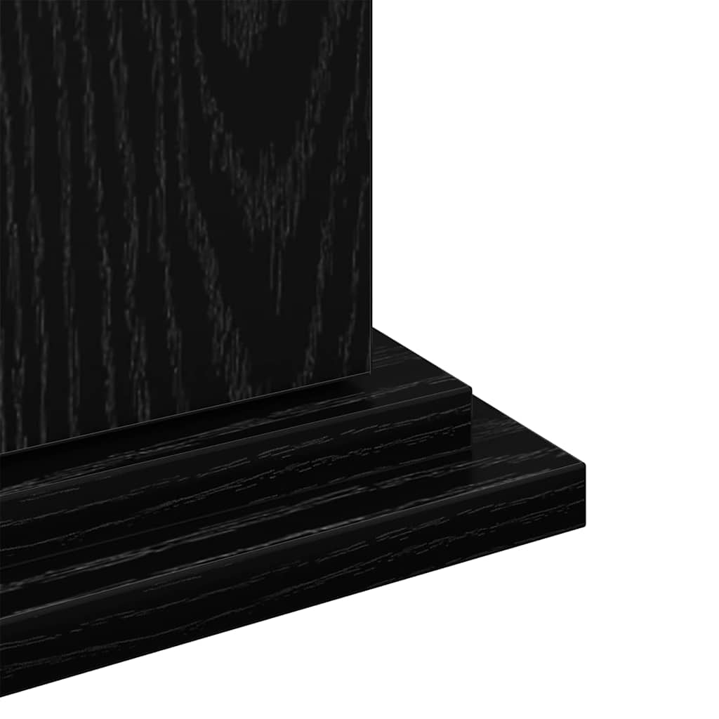 Supporto di esposizione Rovere Nero 31 x 30 x 90 cm