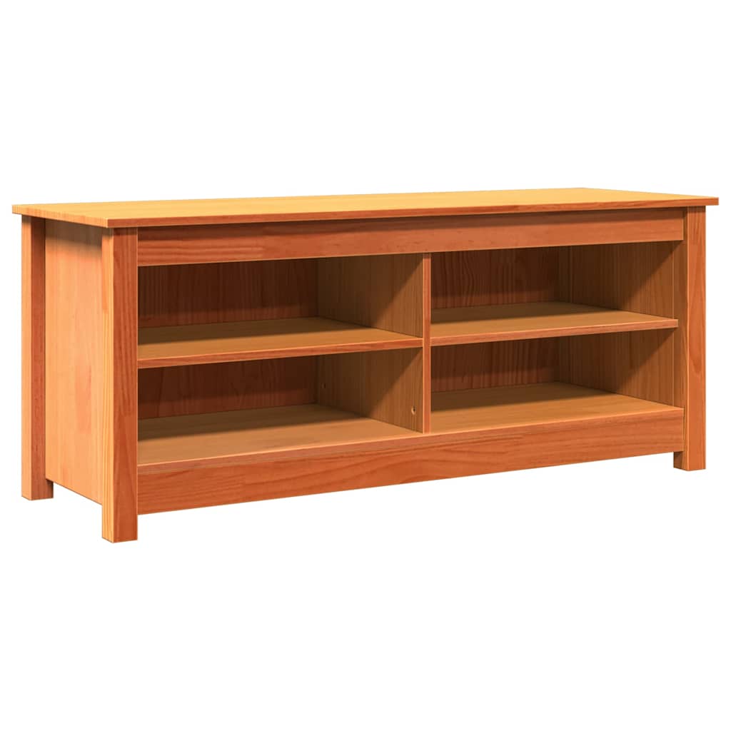 Panchina con contenitore 110 x 38 x 45,5 cm Marrone Cerato