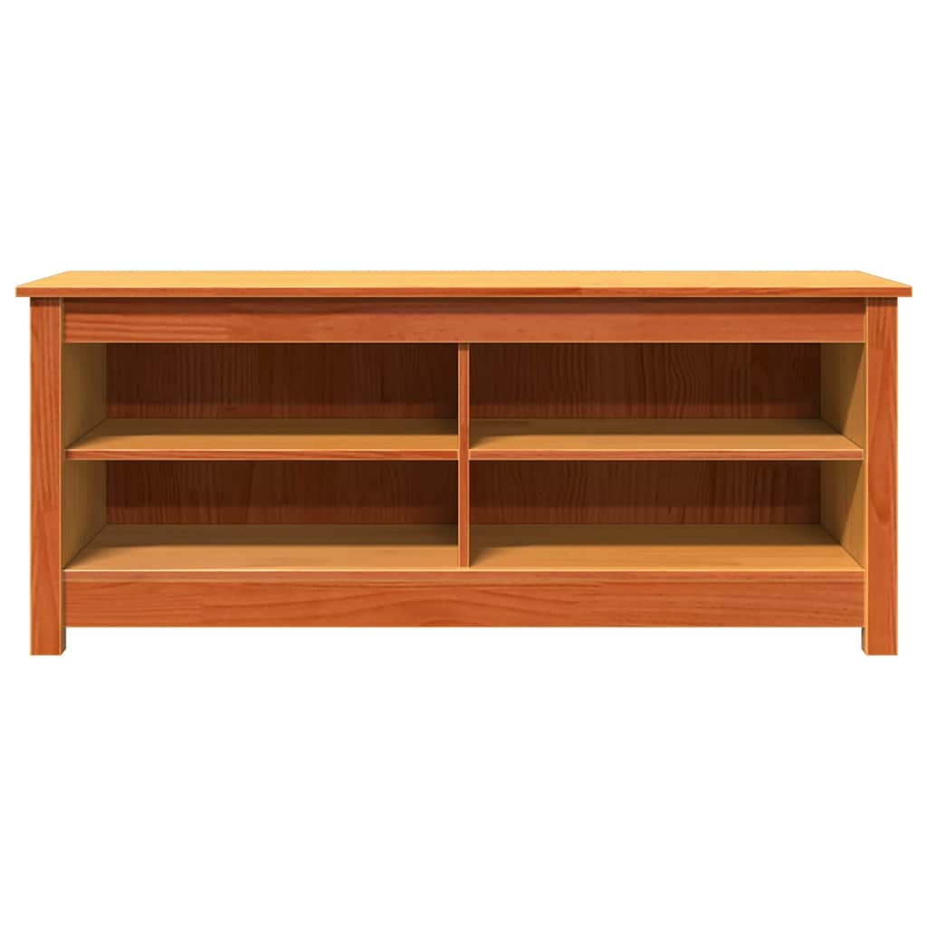 Panchina con contenitore 110 x 38 x 45,5 cm Marrone Cerato