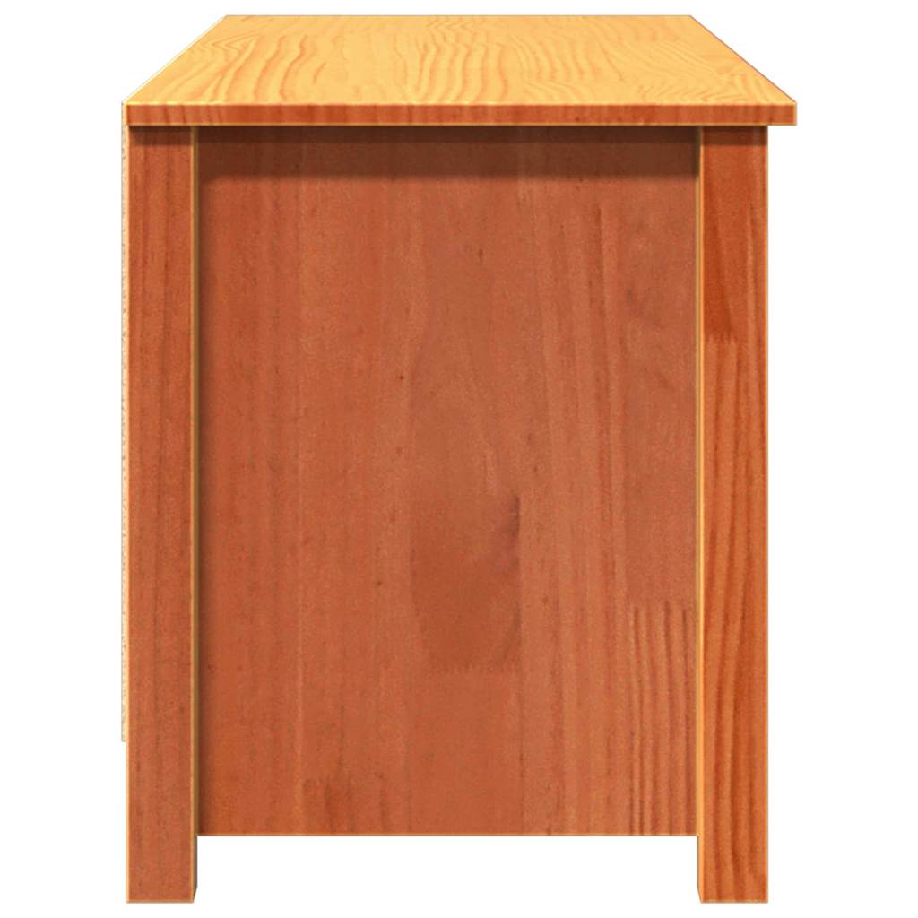 Panchina con contenitore 110 x 38 x 45,5 cm Marrone Cerato