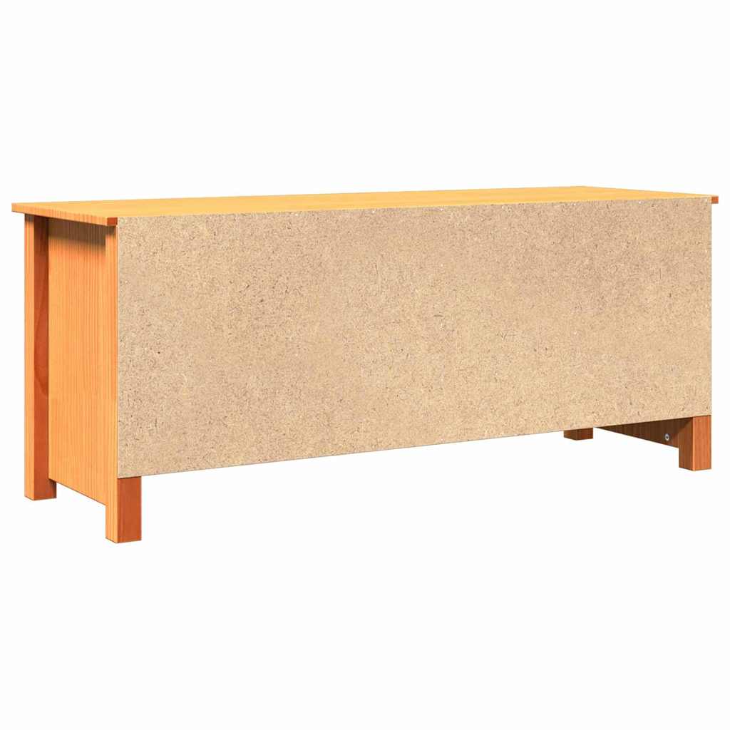 Panchina con contenitore 110 x 38 x 45,5 cm Marrone Cerato