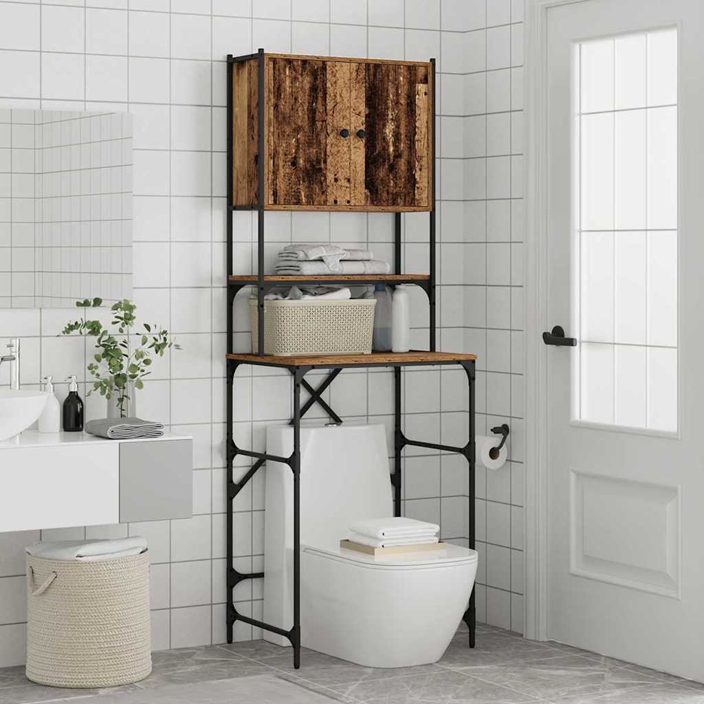 Armadio per Lavatrice Legno antico 68 x 48,5 x 194 cm
