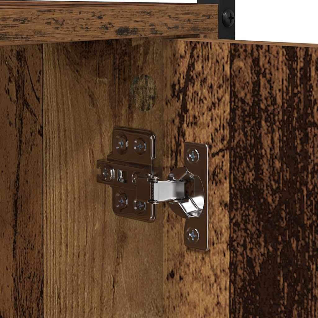 Armadio per Lavatrice Legno antico 68 x 48,5 x 194 cm