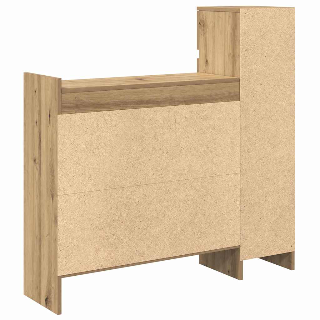 Mobile per scarpe Rovere artigianale 100,5 x 28 x 100 cm