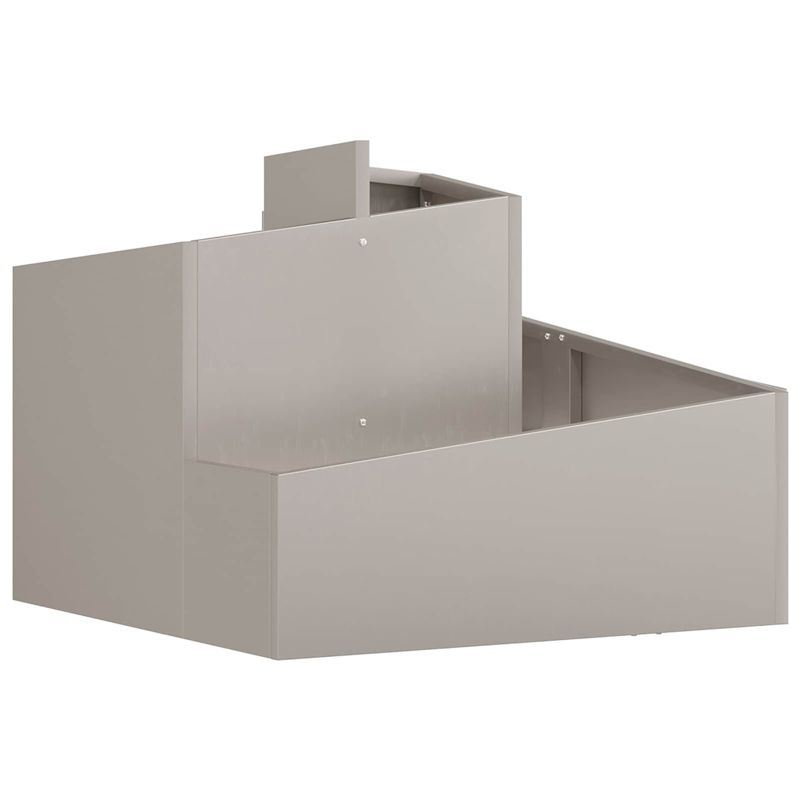 Vaso da giardino Ruggine 60 x 60 x 50 cm Acciaio Corten