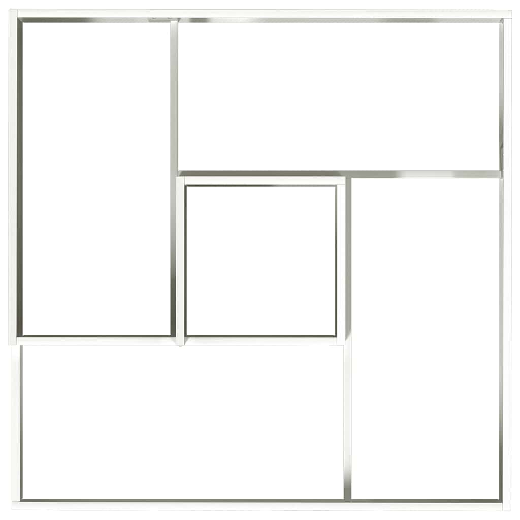 Vaso da giardino Bianco 100 x 100 x 50 cm