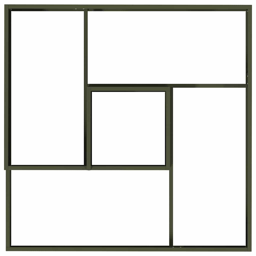 Vaso da giardino Verde Oliva 100 x 100 x 50 cm