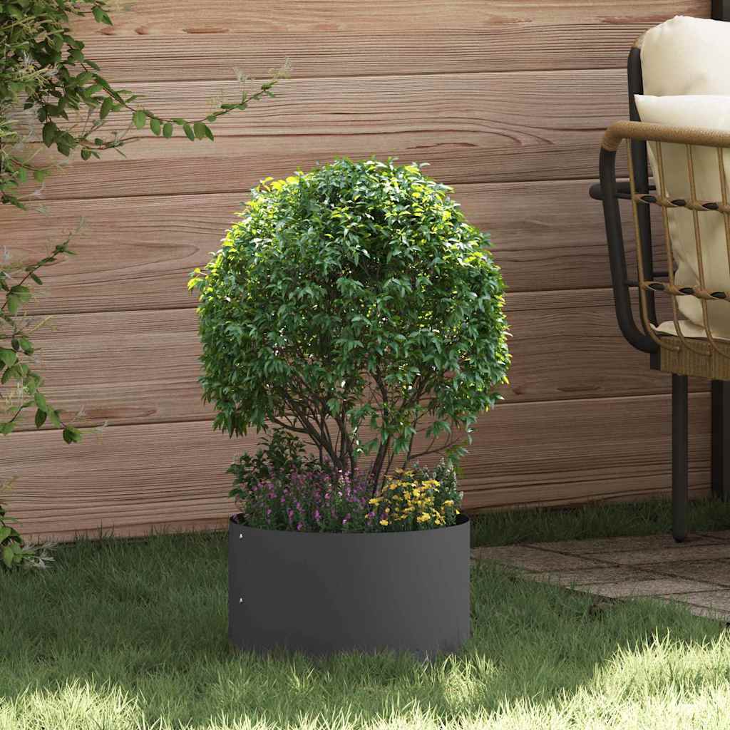 Anello per vaso 5 pz Nero 30 x 30 x 20 cm