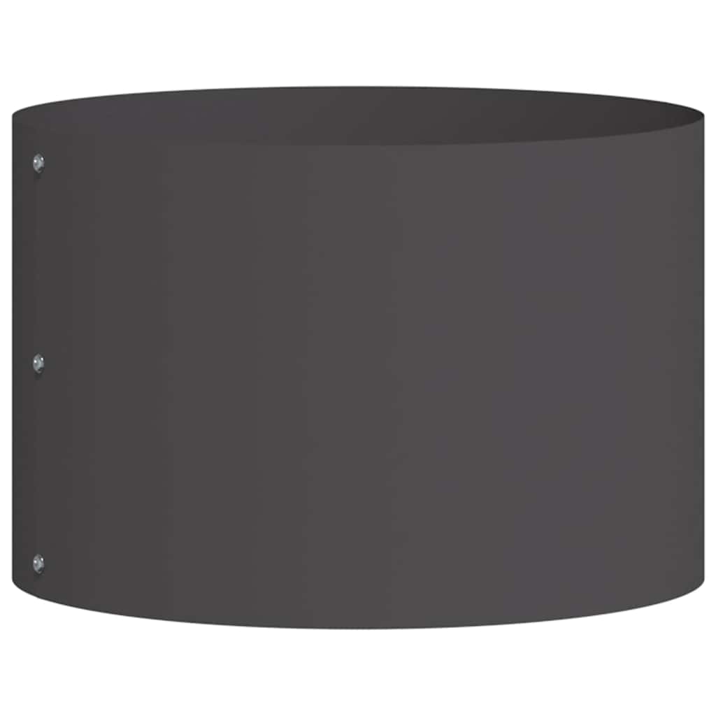 Anello per vaso 5 pz Nero 30 x 30 x 20 cm