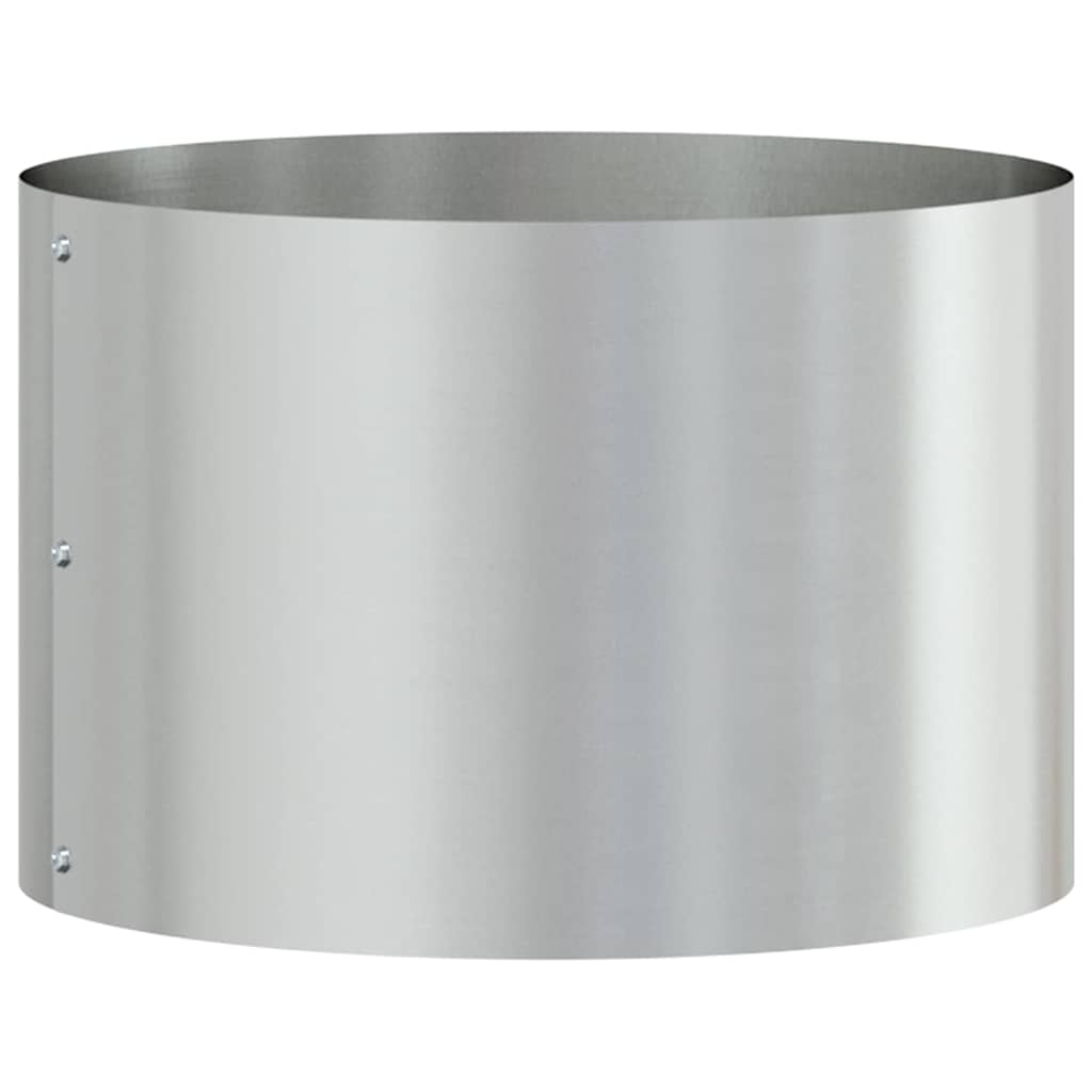 Anello per vaso Argento 30 x 30 x 20 cm Acciaio zincato