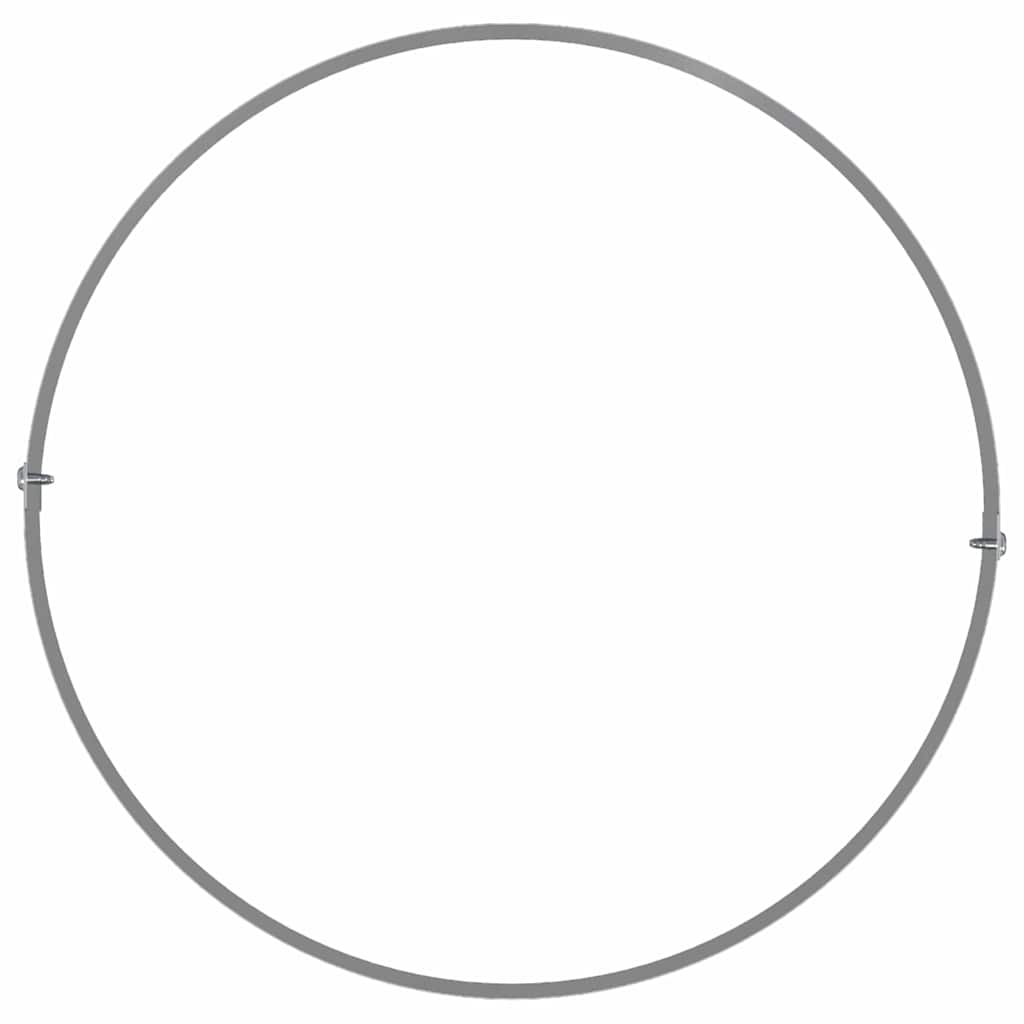 Anello per vaso Argento 30 x 30 x 20 cm Acciaio zincato