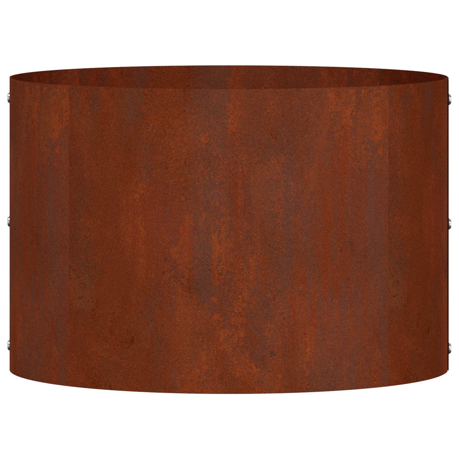 Anello per vaso 5 pz Ruggine 30 x 30 x 20 cm
