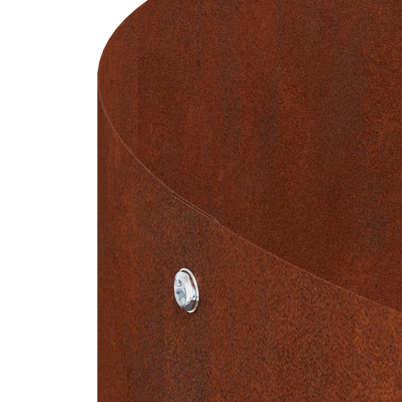 Anello per vaso 5 pz Ruggine 30 x 30 x 20 cm
