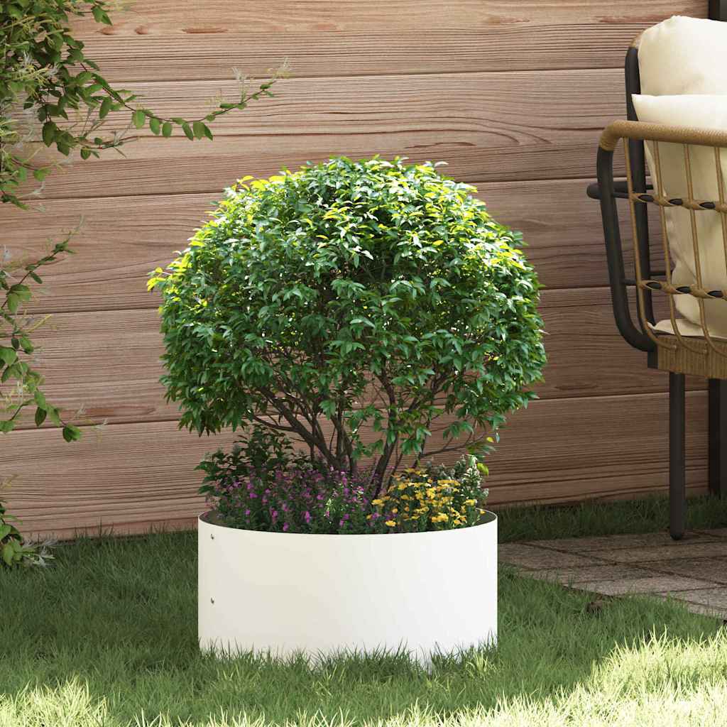 Anello per vaso 5 pz Bianco 40 x 40 x 20 cm