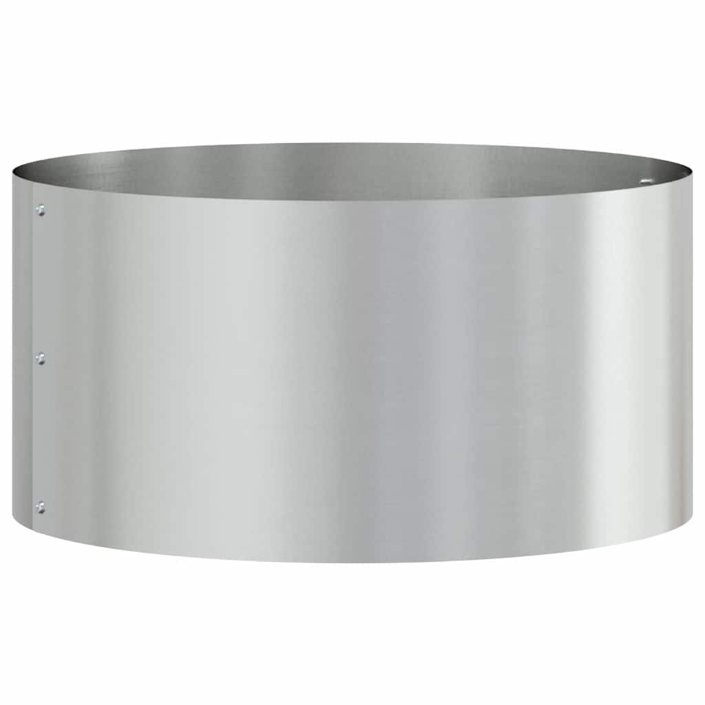 Anello per vaso Argento 40 x 40 x 20 cm Acciaio zincato
