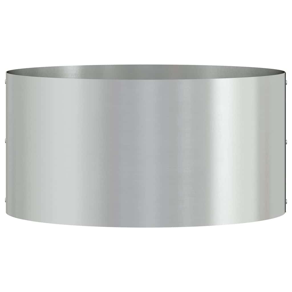 Anello per vaso Argento 40 x 40 x 20 cm Acciaio zincato