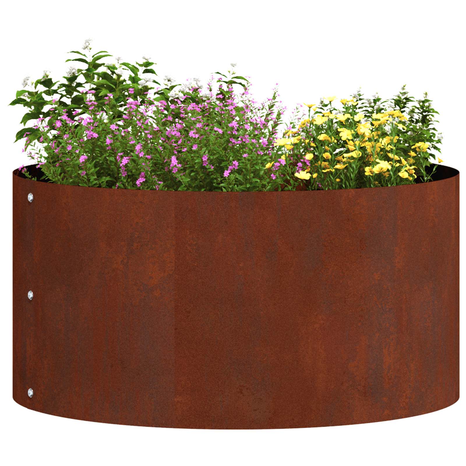Anello per vaso Ruggine 40 x 40 x 20 cm