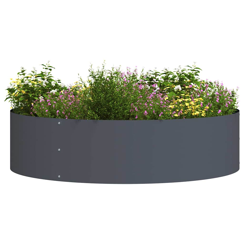 Anello per vaso 5 pz Antracite 80 x 80 x 20 cm
