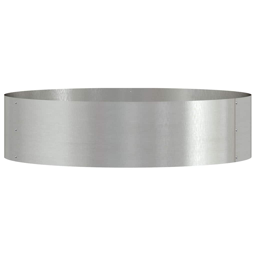 Anello per vaso Argento 80 x 80 x 20 cm Acciaio inossidabile