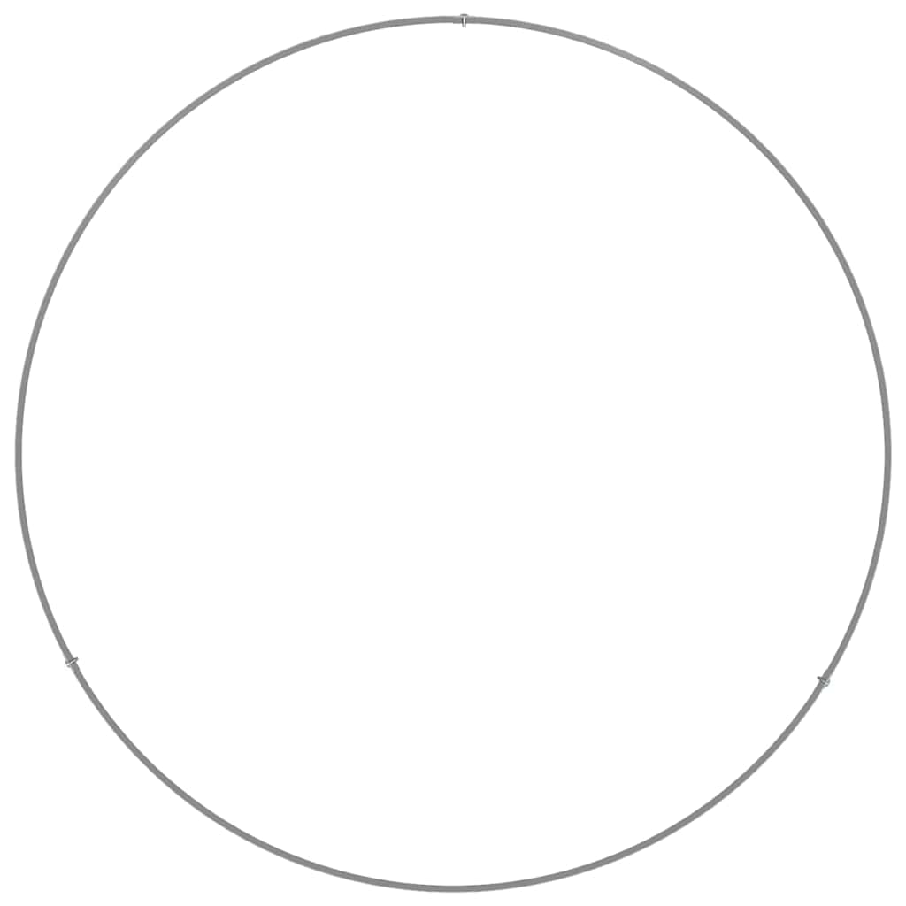 Anello per vaso 5 pz Argento 80 x 80 x 20 cm